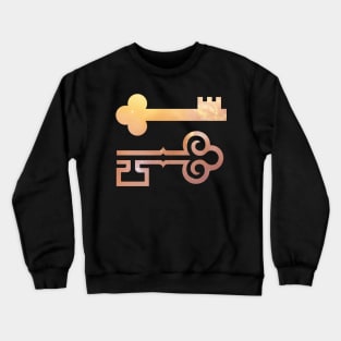 Keys Pattern Crewneck Sweatshirt